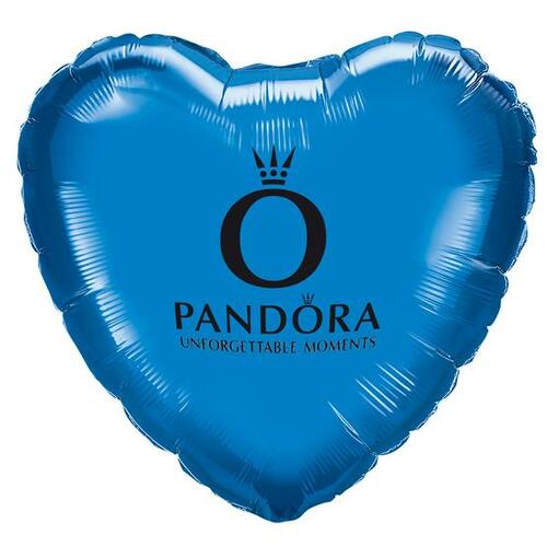 Photo of 18" Heart Microfoil Balloon