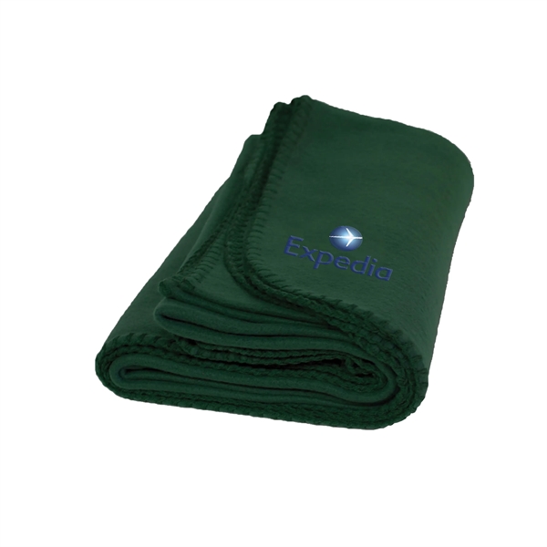 Forest Green color option for Fleece Blankets