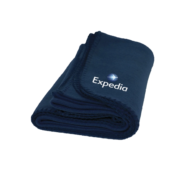 Navy color option for Fleece Blankets