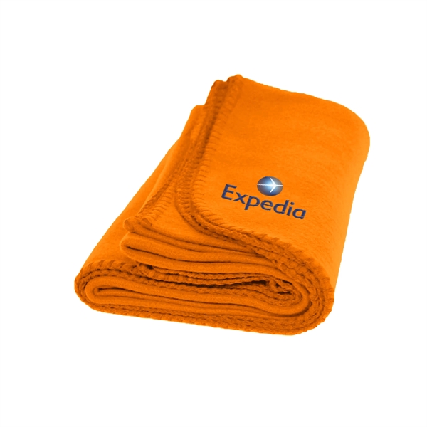 Orange color option for Fleece Blankets
