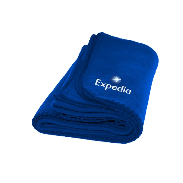 Royal Blue color option for Fleece Blankets