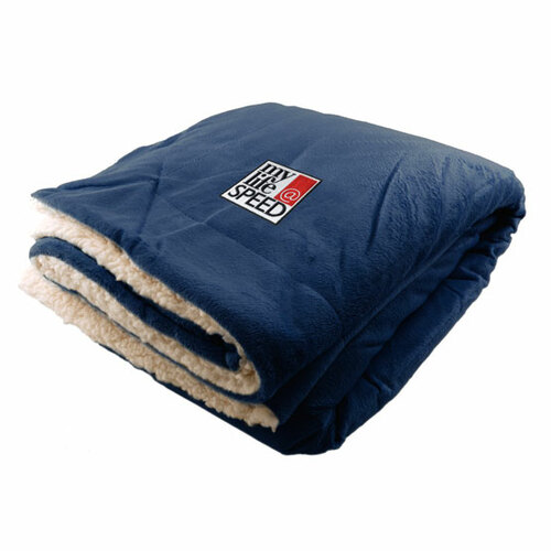 Photo of Oversized Mink Sherpa Blanket
