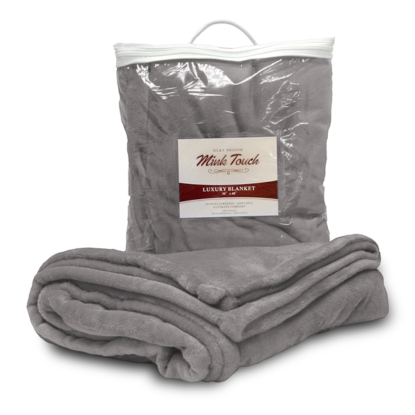 Gray color option for Mink Touch Luxury Blanket