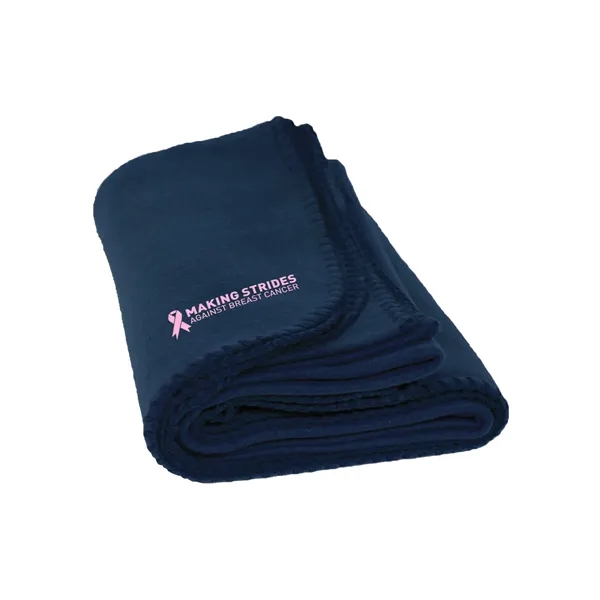 Navy color option for Promo Fleece Blanket