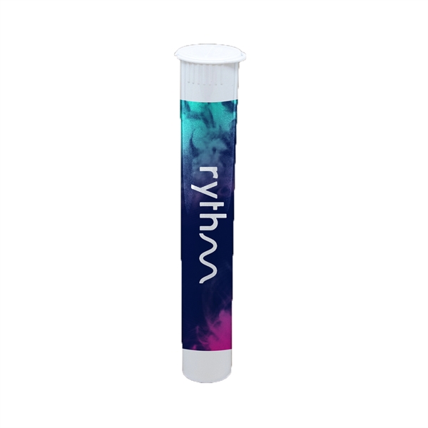 White color option for 109mm Squeezetop Child Resistant Joint / Pre Roll Tube