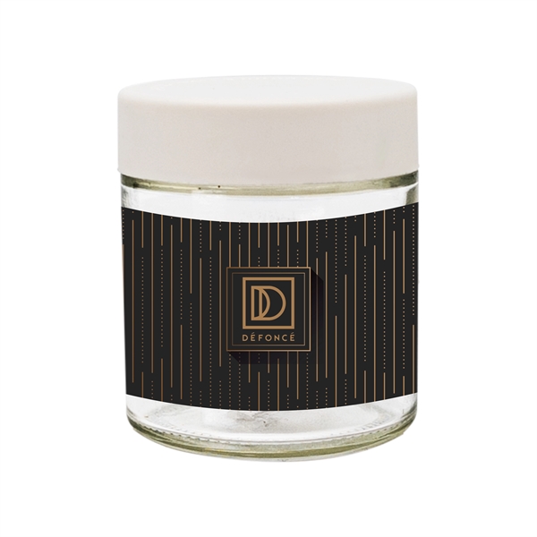 Clear color option for 3 Oz Clear Glass Jar