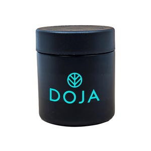 Photo of 3 Oz Black Glass Jar