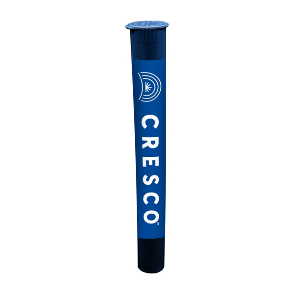 Black color option for 140mm Squeezetop Child Resistant Joint / Pre Roll Tube