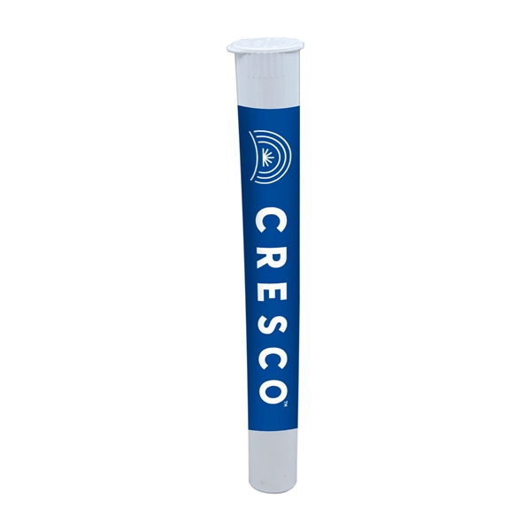 White color option for 140mm Squeezetop Child Resistant Joint / Pre Roll Tube