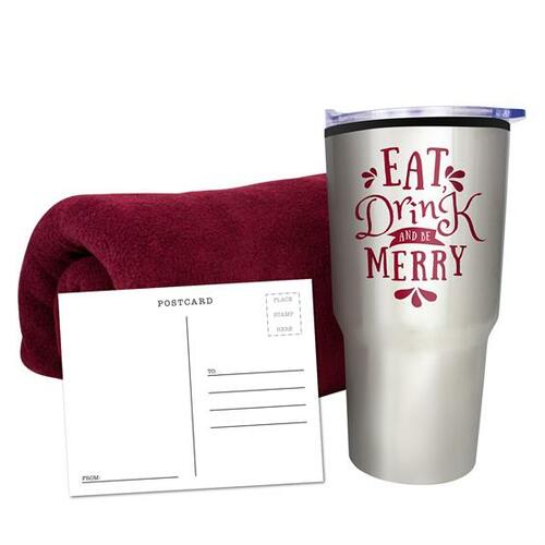 Photo of Fleece Blanket Tumbler Combo Set