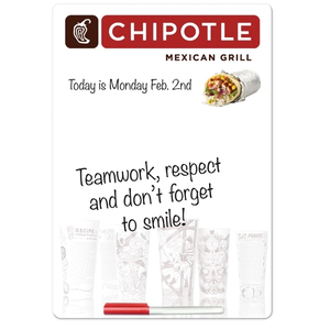 Photo of 6" X 8" Dry Erase Board