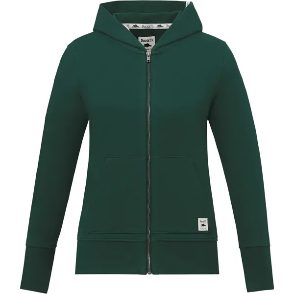 Evergreen (662) color option for Roots73 Canmore Eco Full Zip Hoodie   Women's