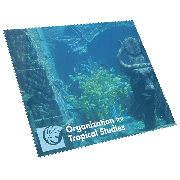 Blue color option for 6" X 7" Microfiber Cloth