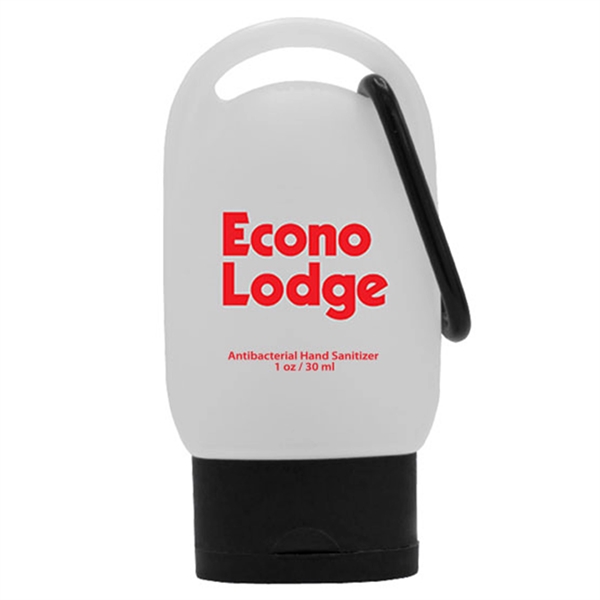 Black color option for Color Cap Sanitizer W Carabiner