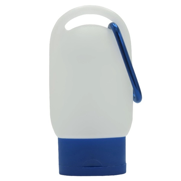 Blue color option for Color Cap Sanitizer W Carabiner