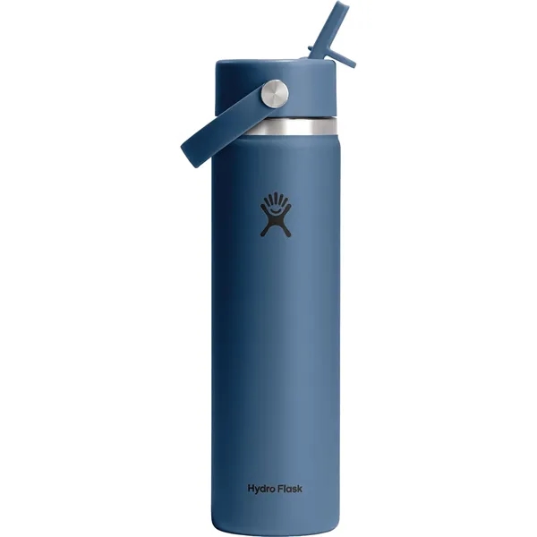 Harbor Blue color option for Hydro Flask® Wide Mouth 24oz Bottle With Flex Straw Cap