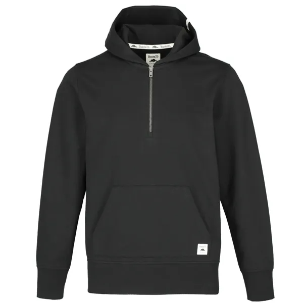 Black (995) color option for Roots73 Canmore Eco Quarter Zip Hoodie   Unisex