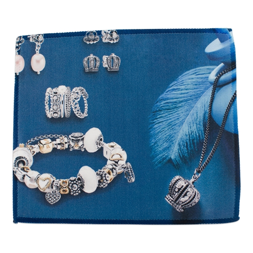 Main photo of Microfiber + Metal Jewelry Polishing Cloth