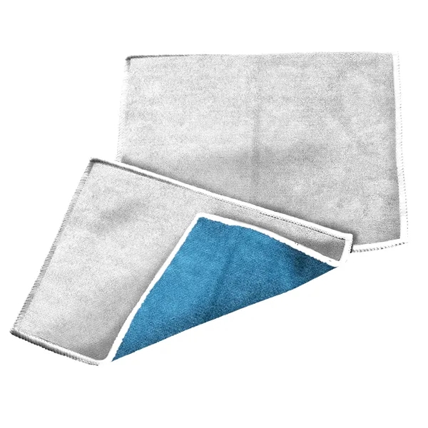 Blue color option for Dual Sided Microfiber/Terry Cloth