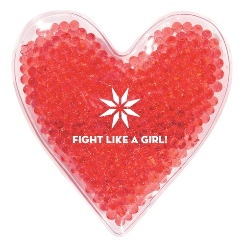Main photo of Heart Shape Gel Beads Hot/Cold Pack