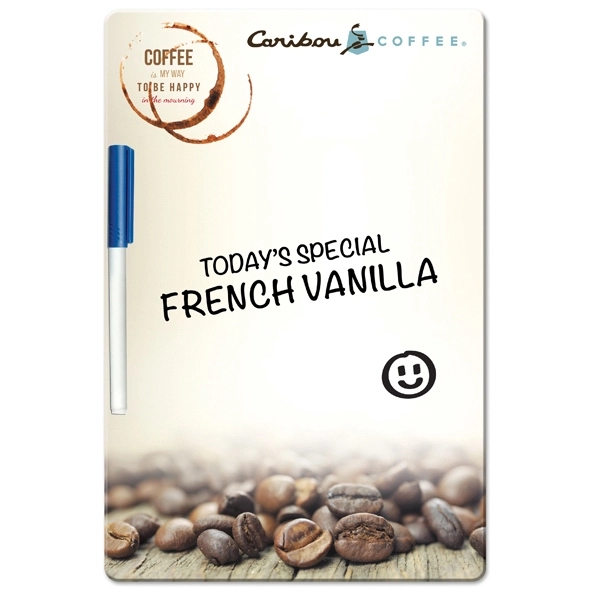 Full Color color option for 8" X 12" Dry Erase Board