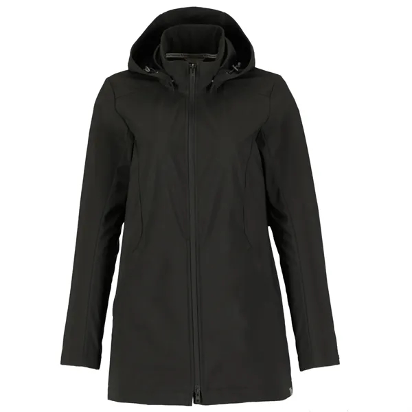 Black (995) color option for Manzano Eco Softshell Jacket   Women's