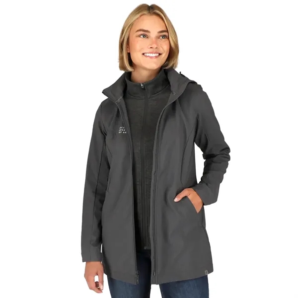 Grey Storm (991) color option for Manzano Eco Softshell Jacket   Women's