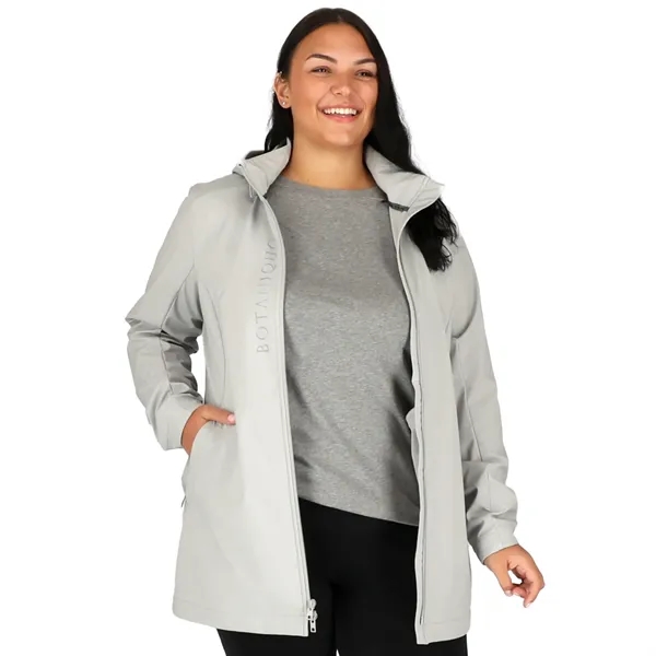 Silver (927) color option for Manzano Eco Softshell Jacket   Women's