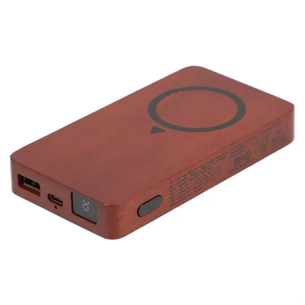 Wood(Wd) color option for Fsc® 100% Wood Mag Click™ Fast Wireless Power Bank