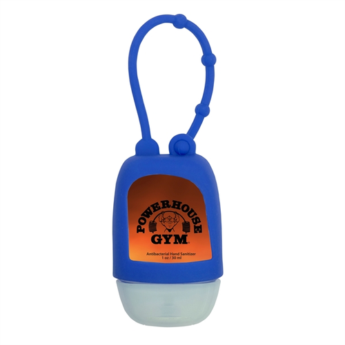 Main photo of 1 Oz Travel Antibacterial Hand Sanitizer With Adjustable Silicone Strap