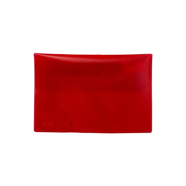Red color option for 3.5" X 2" Microfiber Cloth