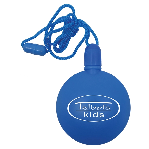 Light Blue color option for Round Shaped Bubbles With Breakaway Neck Cord