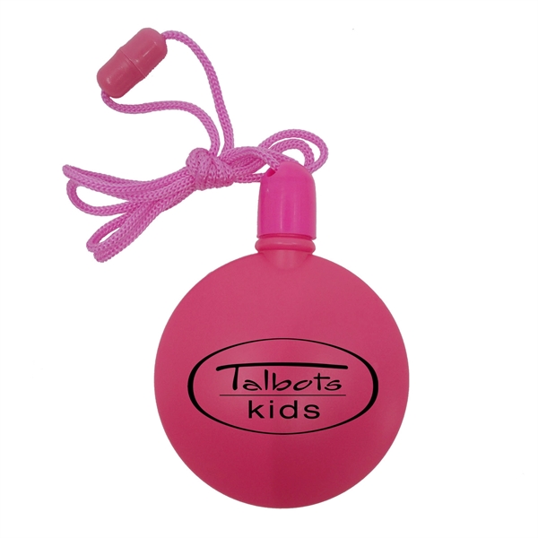 Pink color option for Round Shaped Bubbles With Breakaway Neck Cord