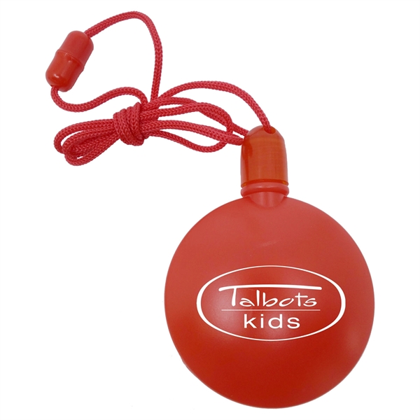 Red color option for Round Shaped Bubbles With Breakaway Neck Cord