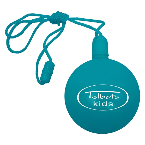 Teal color option for Round Shaped Bubbles With Breakaway Neck Cord