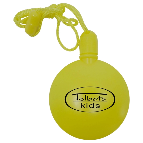 Yellow color option for Round Shaped Bubbles With Breakaway Neck Cord