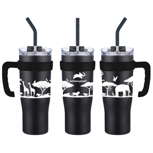 Photo of 40 Oz Travel Mug With Straw And Removable Handle