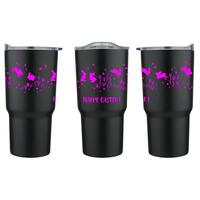 Contoured 30 Oz Stainless Steel Copper Double Lined