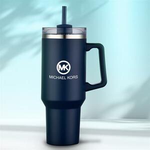 Photo of 40 Oz Double Wall Tumbler With Handle And Straw