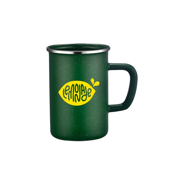 Forest Green color option for 22 Oz. Enamel Camping Mug