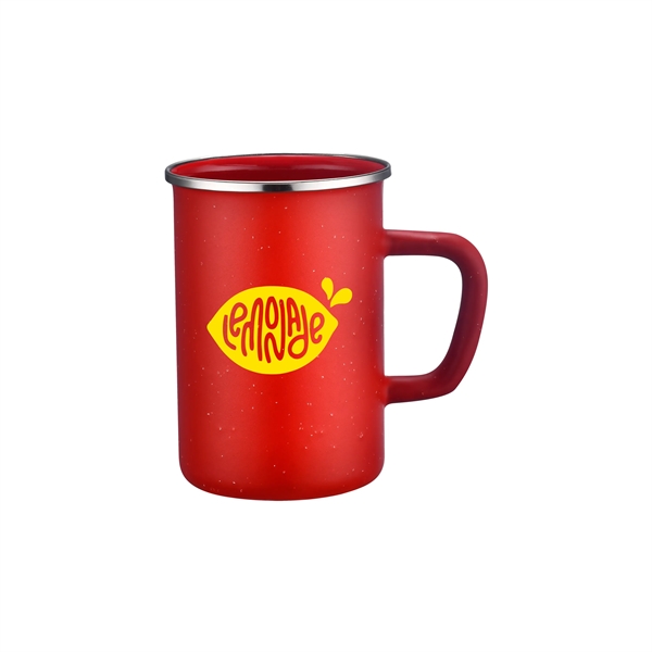 Red color option for 22 Oz. Enamel Camping Mug