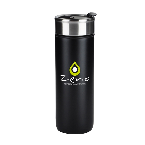 Black color option for 18 Oz Stainless Steel Tumbler With Stopper