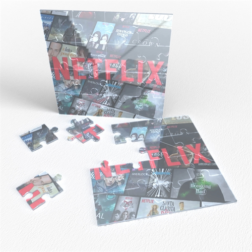 Main photo of 7.75" X 7.75" Acrylic Jigsaw Puzzle