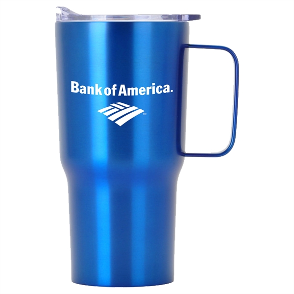 Blue color option for 20 Oz Contoured Stainless Steel Travel Mug