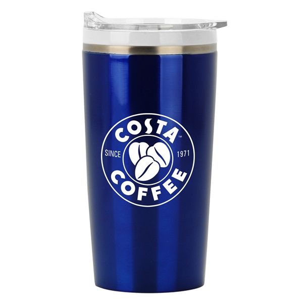 Blue color option for 20 Oz. Stainless Steel Tumbler With Ceramic Inside
