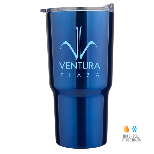 Blue color option for Contoured 20 Oz Stainless Steel Tumbler
