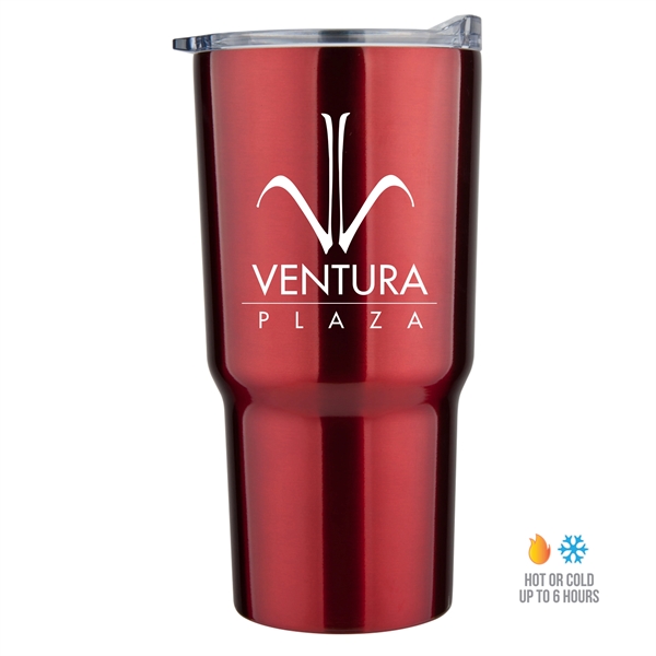 Red color option for Contoured 20 Oz Stainless Steel Tumbler