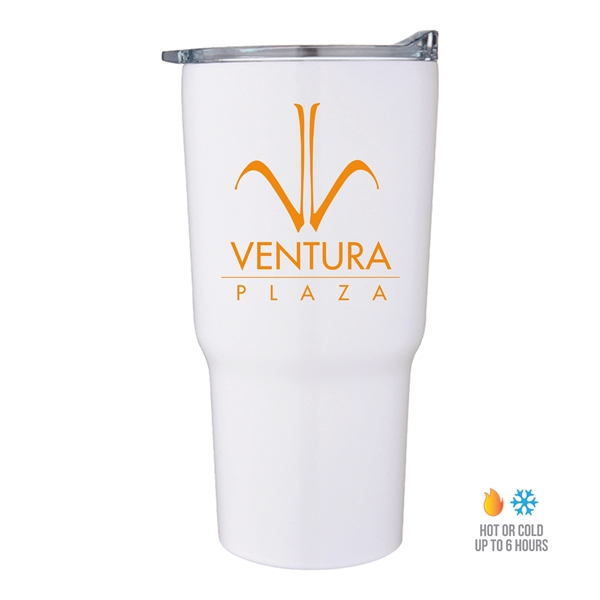 White color option for Contoured 20 Oz Stainless Steel Tumbler