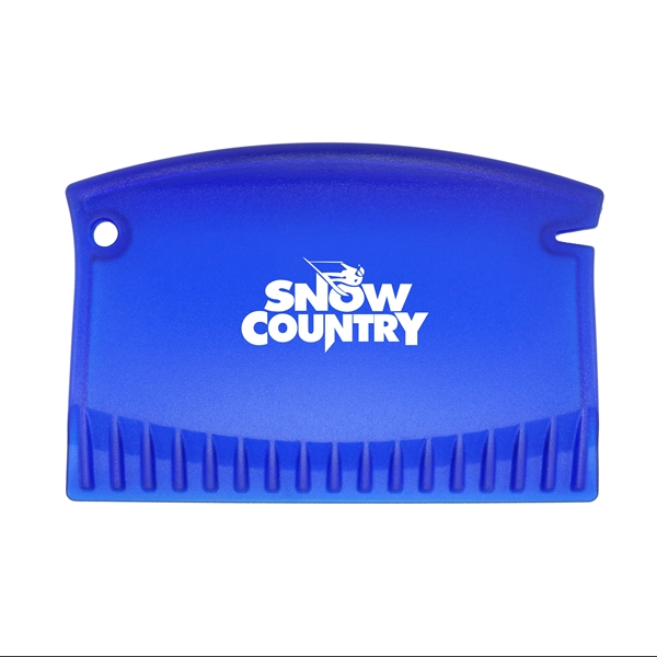Blue color option for Credit Card Style Ice Scraper