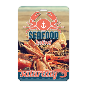 Photo of Press Pass/Lanyard Card 4" X 5.875"
